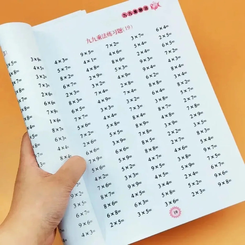 Kids Multiplication & Division Drills Workbook – Grades 1–4
