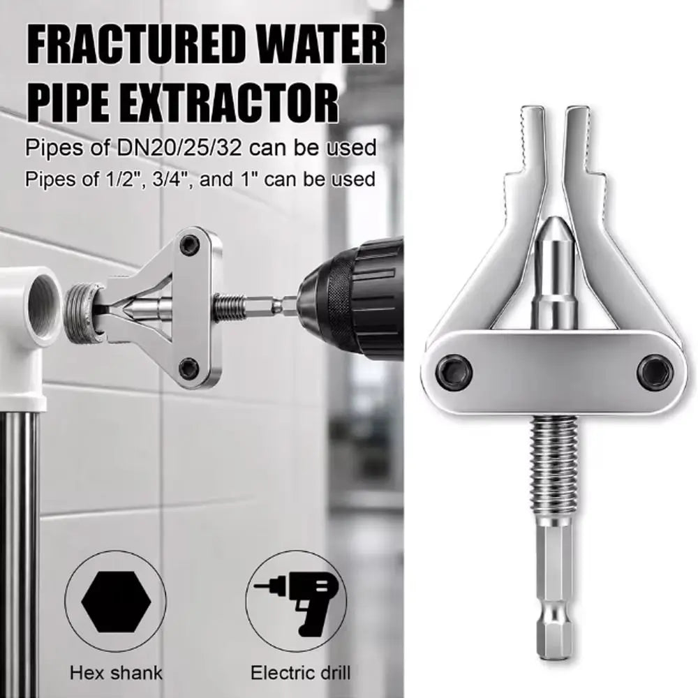 Hex Shank Broken Pipe Extractor – Expandable Grip Tool