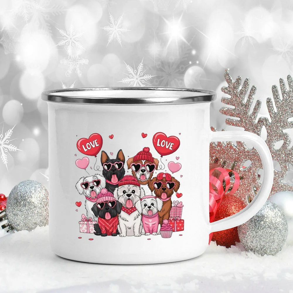 "You Make Me Melt" Enamel Mug – Valentine's Day Gift