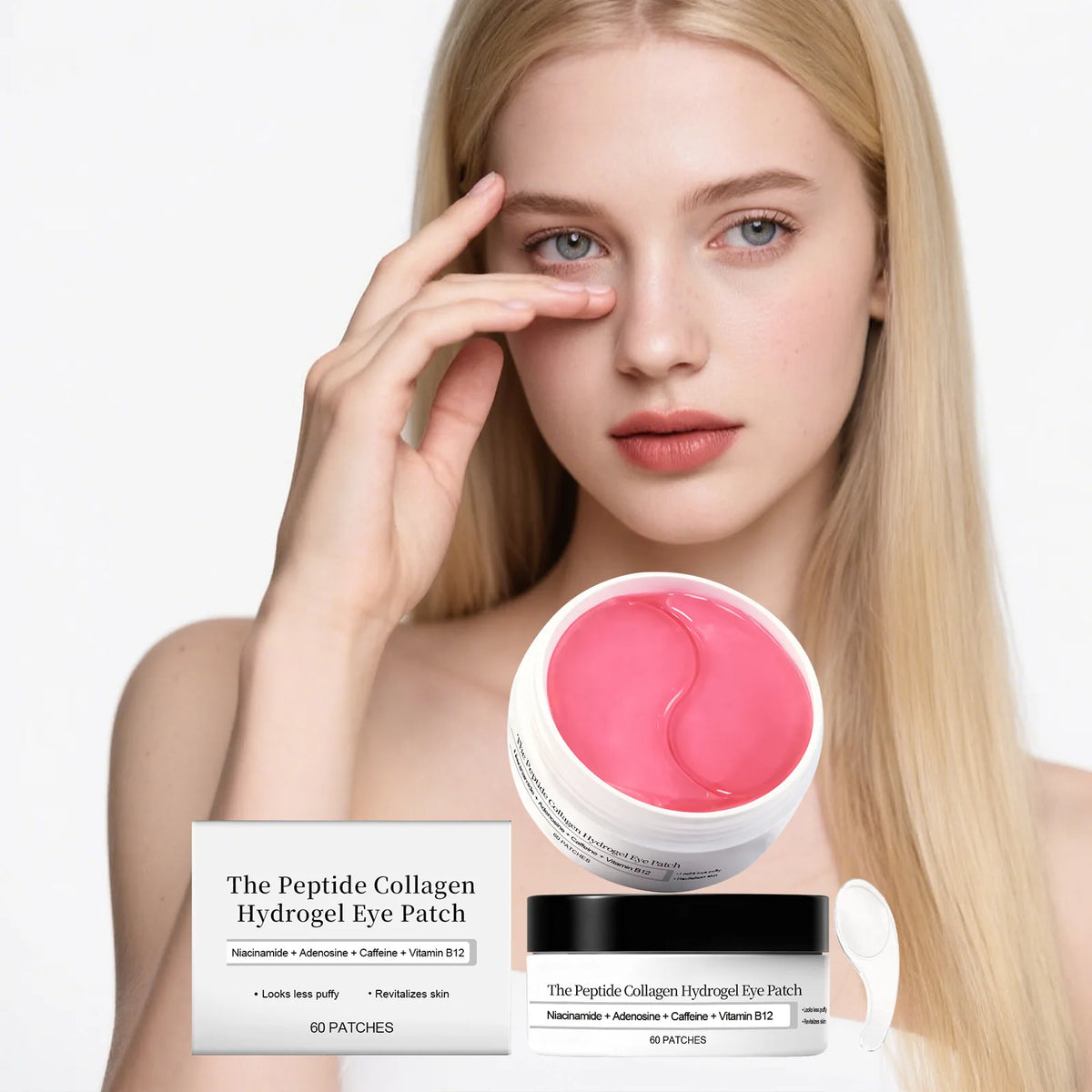 Collagen Hydrogel Eye Patches – Nicotinamide 60 Pcs