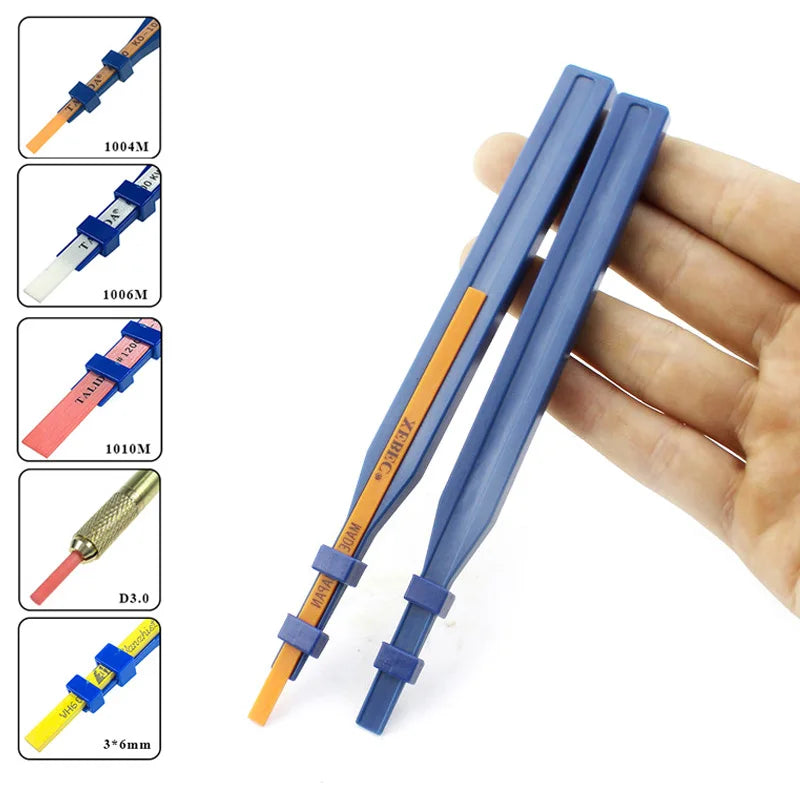 Oilstone Clamp Holder Handle for Ceramic & Fiber Whetstone