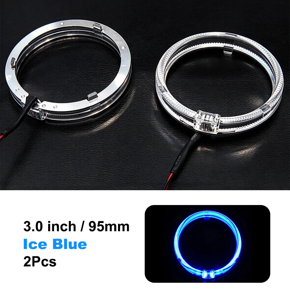 LED Devil Eyes DRL Module – Projector Lens Retrofit, 6 Colors