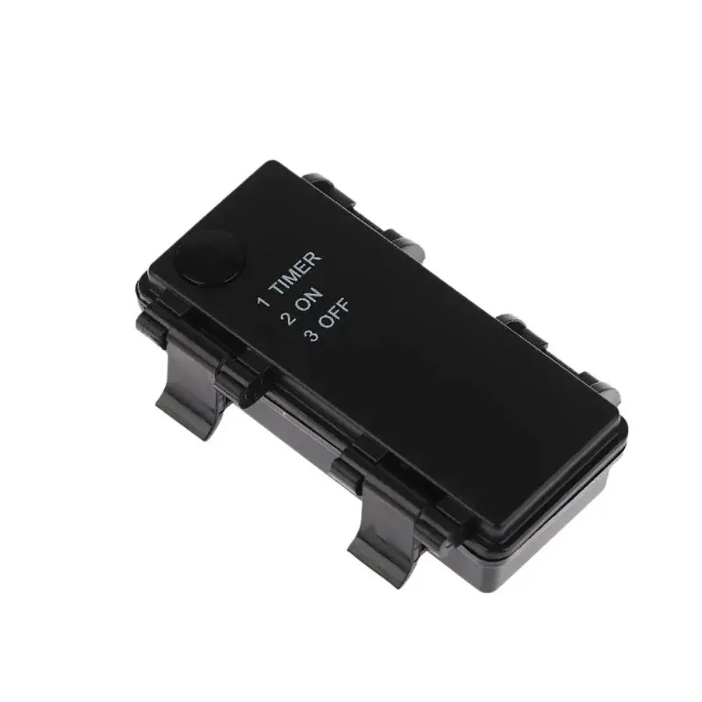 AA Battery Holder 2-Section 3V with Timer Switch – Waterproof
