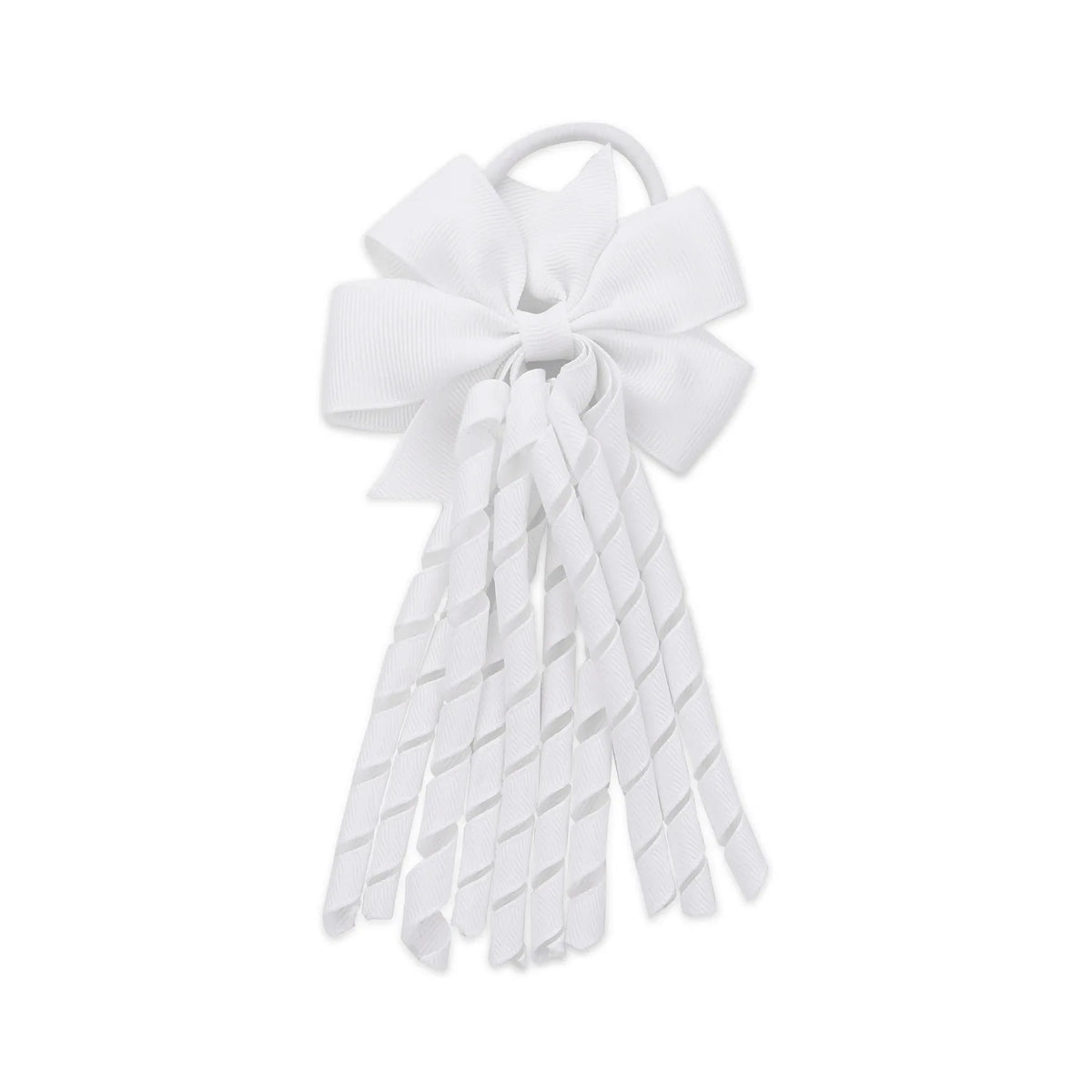 12-Pack Girls' Grosgrain Ribbon Bow Hair Ties | Cheerleading