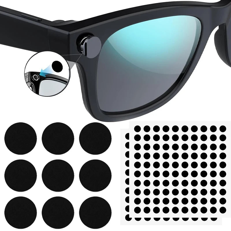 Camera Blackout Stickers for AI Smart Glasses – 100pcs