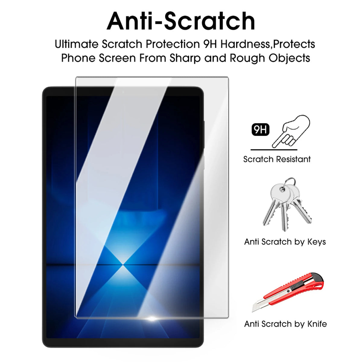 Lenovo Legion Y700 2025 8.8" HD Tempered Glass Screen Protector