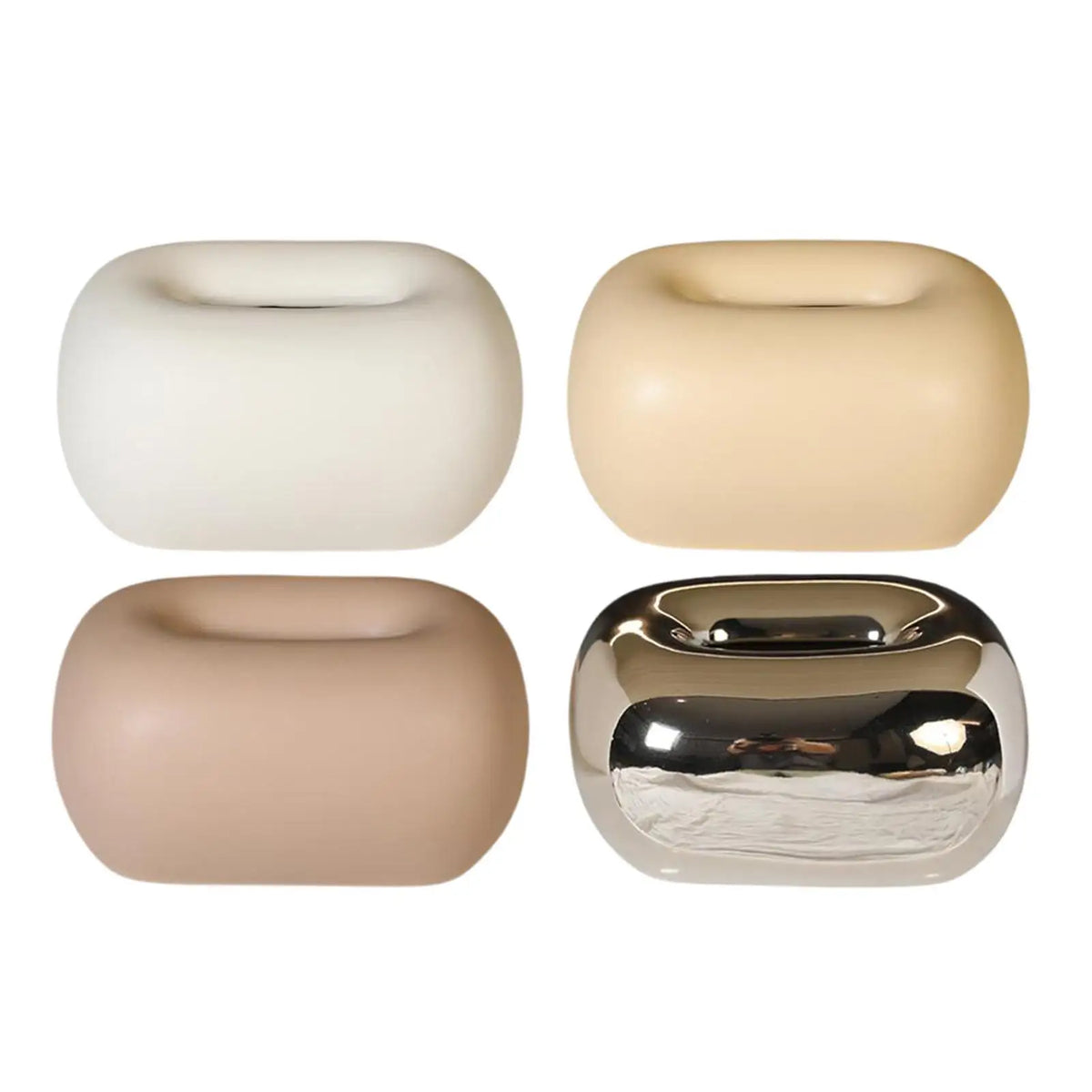 Nordic Ceramic Tissue Box – Minimalist Porcelain Tissue Holder