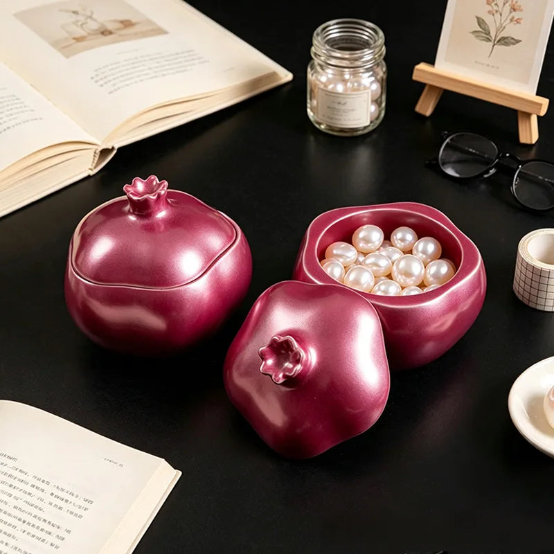 3D Fruit Silicone Molds – Pomegranate & Pear DIY Craft Set