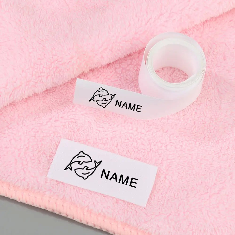 Washable Blank Garment Label Tape – Kids Clothing Name Tags