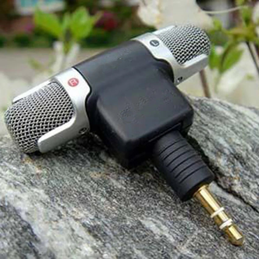 Unidirectional 3.5mm Mic for Phone, PC, Tablet & Camera