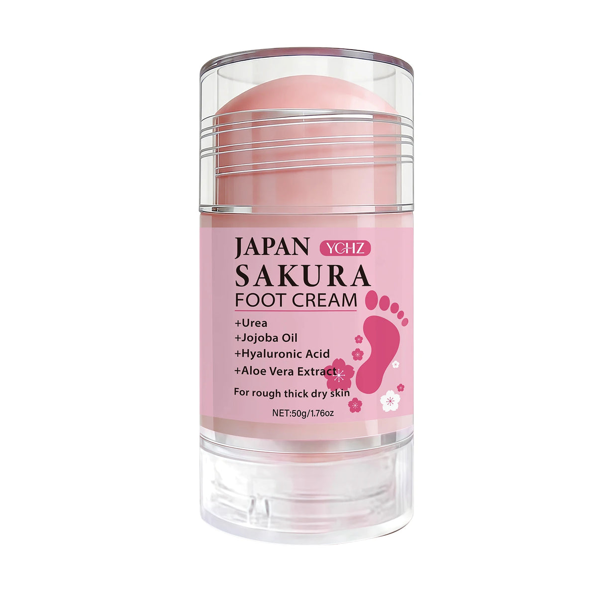 YCHZ Sakura Collagen Foot & Hand Moisturizing Cream 50g