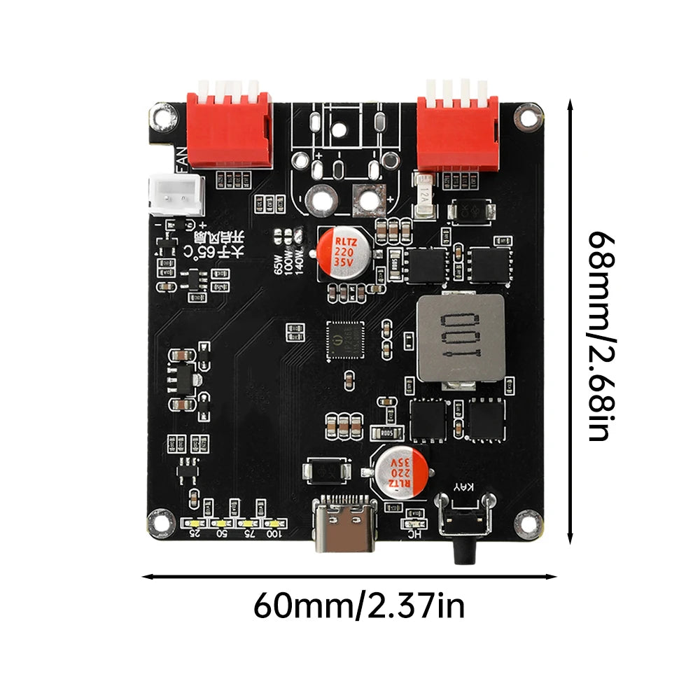 140W IP2366 Bidirectional Fast Charging Module | 2-6S Li Battery