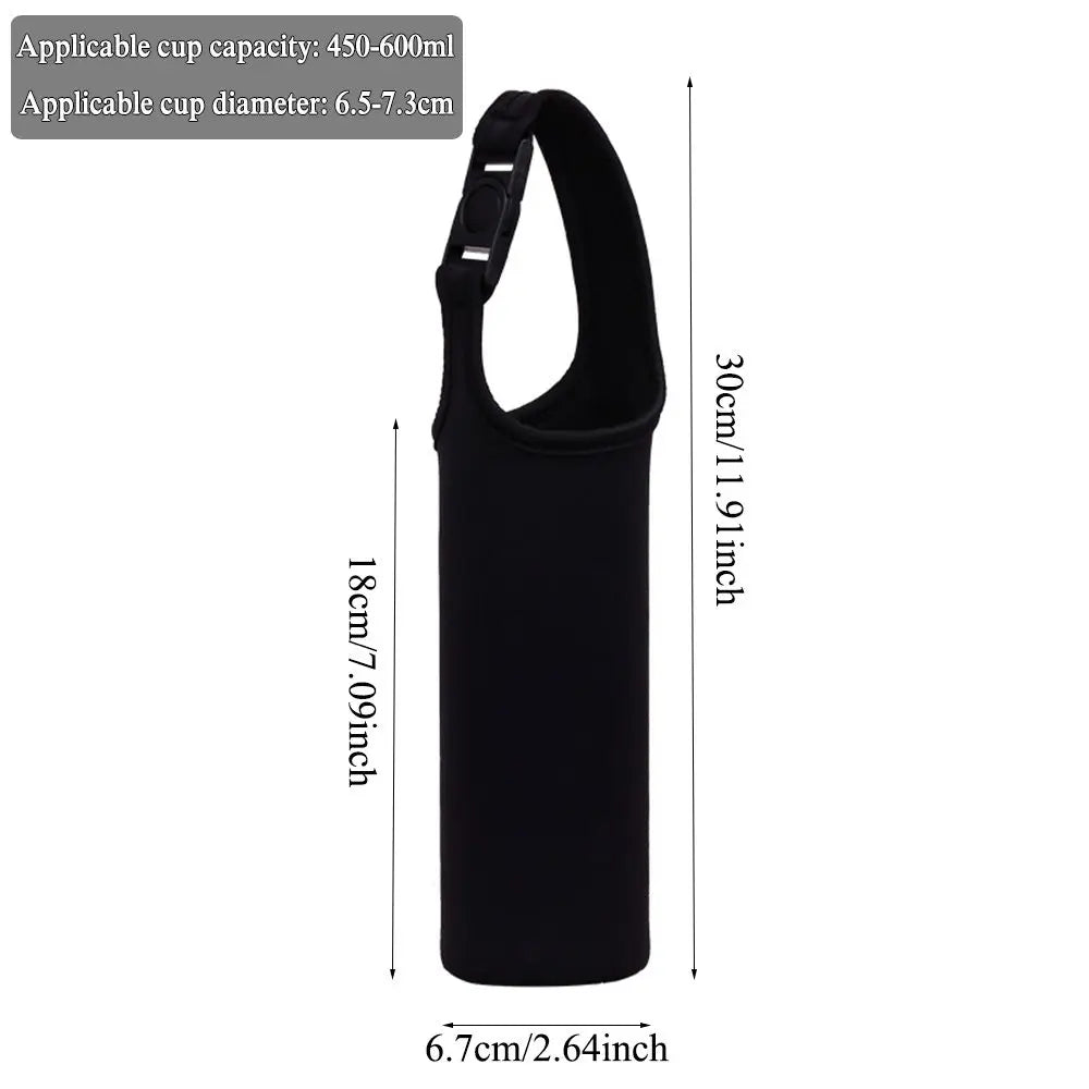 Neoprene Water Bottle Sleeve Insulated Carrier Bag | 450–600ml