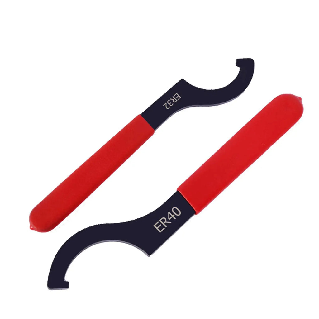 C Hook Spanner Wrench – Carbon Steel ER40 Collet Chuck Tool