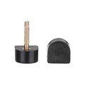 Stiletto High Heel Tip Replacements – 5 Pairs TPU & Metal