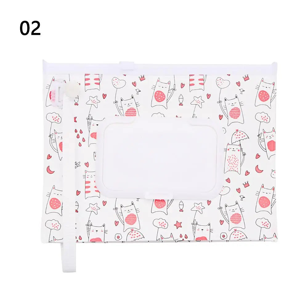 Portable Wet Wipes Bag – Hanging Tissue Case & Stroller Pouch