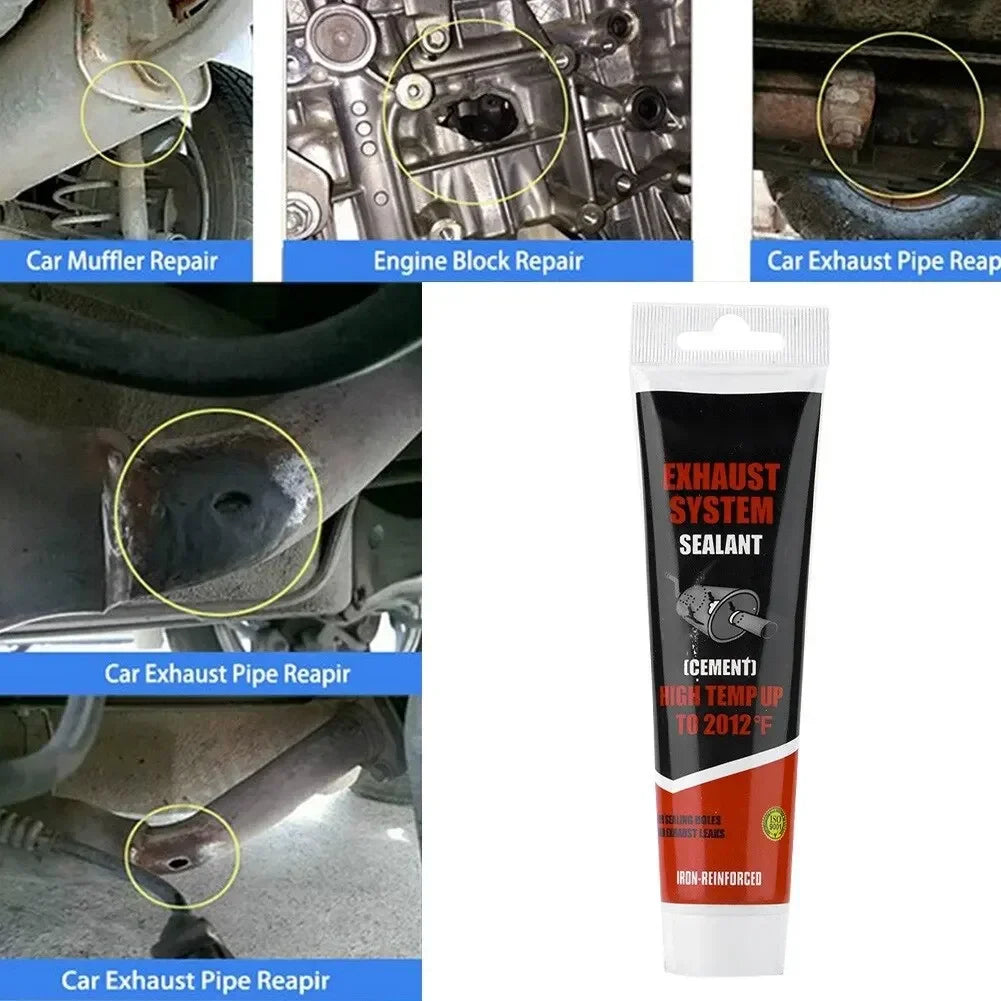 75g High-Temp Exhaust Pipe Sealant Paste | Muffler Repair