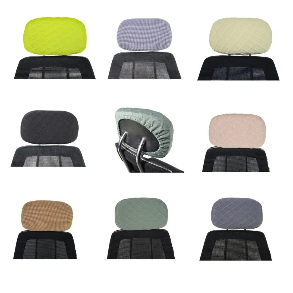 Jacquard Elastic Chair Headrest Cover – Gaming & Office