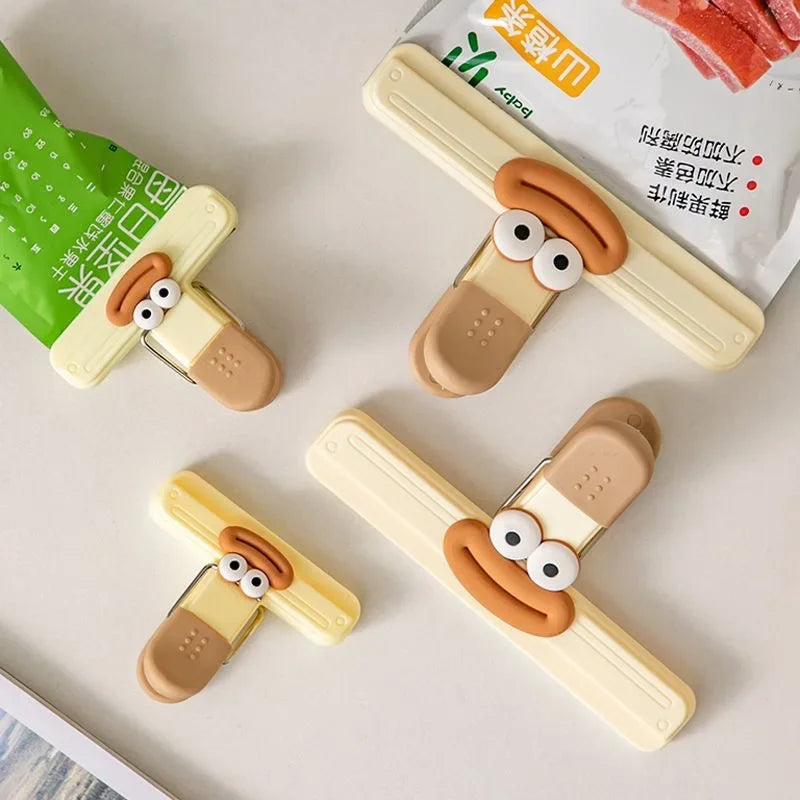 Creative Face Bag Sealing Clip – Fun Kitchen Food Storage