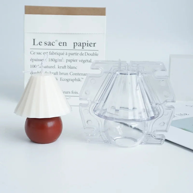 3D Geometric Lamp Candle Mold – DIY Acrylic Mold Kit