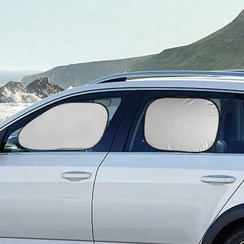 6-Piece Car Sunshade Set – UV & Snow Protection All Windows