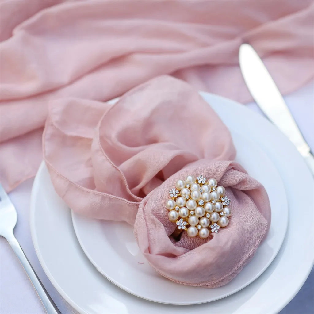Square Cotton Polyester Dining Napkins – Wedding & Home Décor
