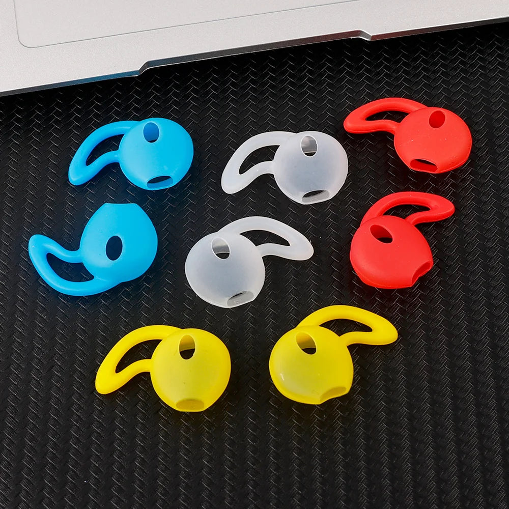 Silicone AirPods Eartip Covers & Earhooks – 1/3/6 Pairs