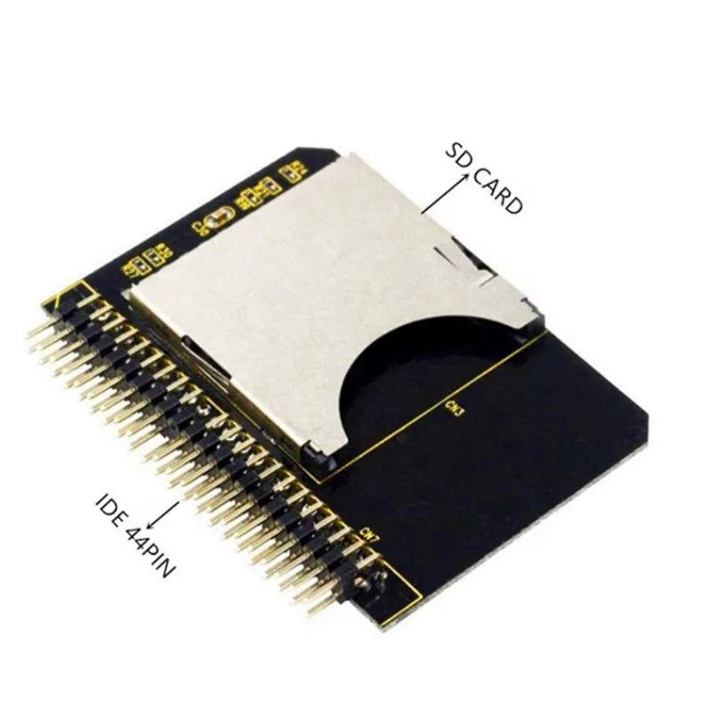 SD to IDE 44-Pin Adapter | SDHC/SDXC 2.5" HDD Converter