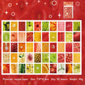 M5 Journal Decorative Paper Pad – 50 Sheets Food Pattern