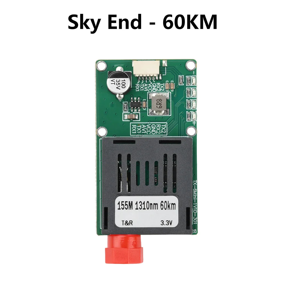 TTL Optical Transceiver Module DC 5.5–26V FC for Drones