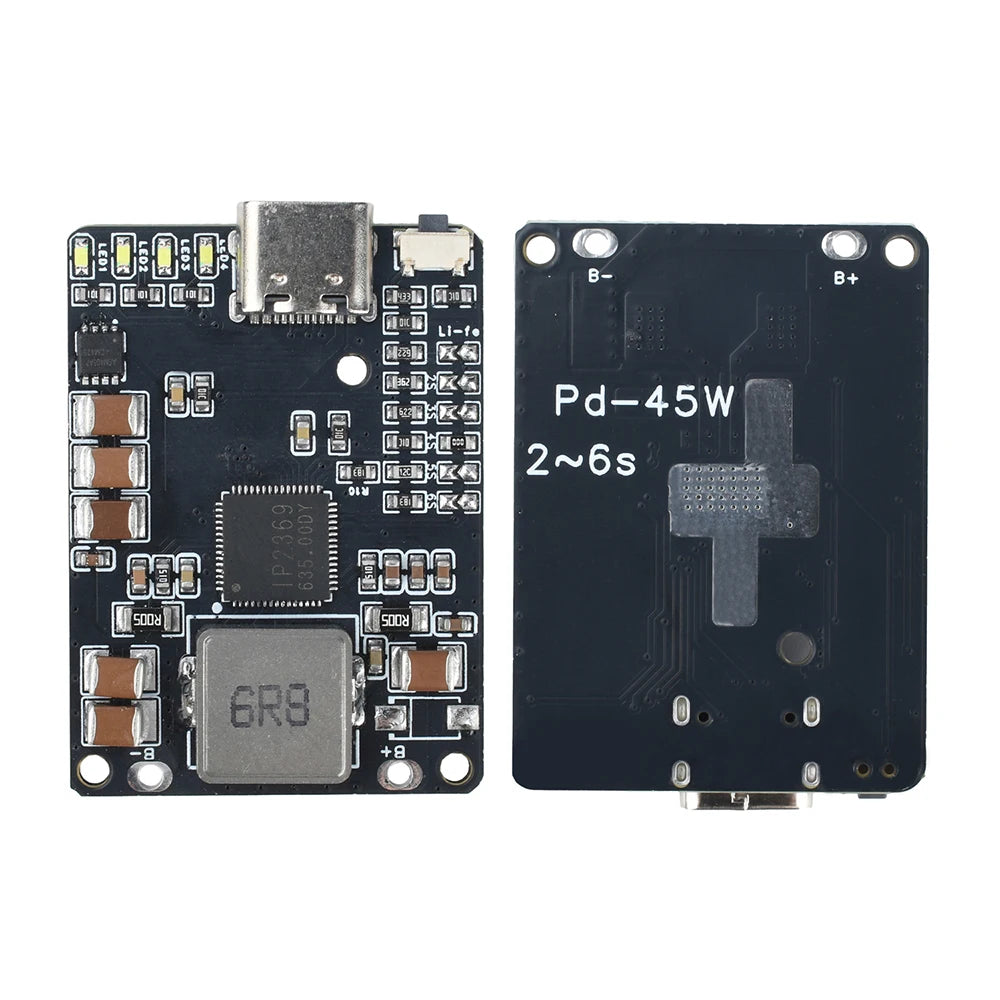 IP2369 45W 2–6S Lithium Battery Protection Module | Type-C
