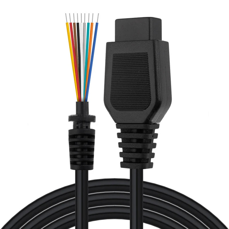 Sega Genesis 2 / Mega Drive 2 Controller Extension Cable 9-Pin