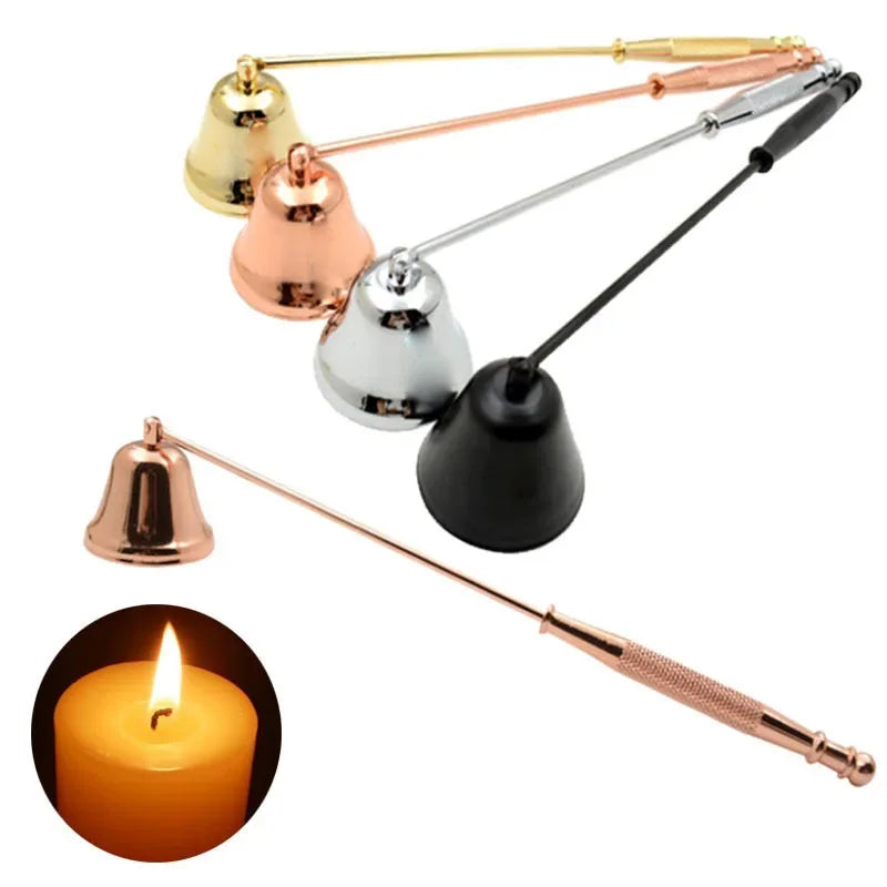 Bell Candle Snuffer Shade – Gold, Silver, Black & Rose Gold