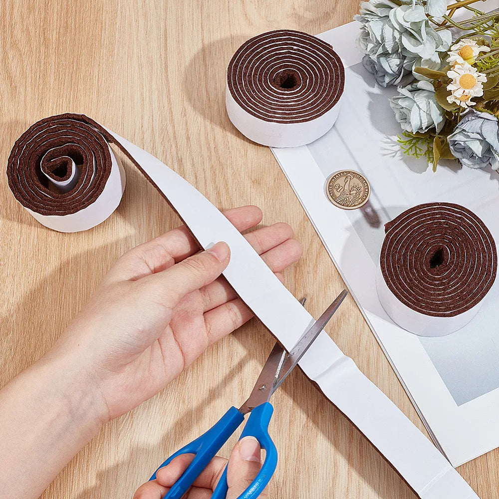 Self-Adhesive Felt Furniture Pads – 3 Roll Set, 3mm Thick