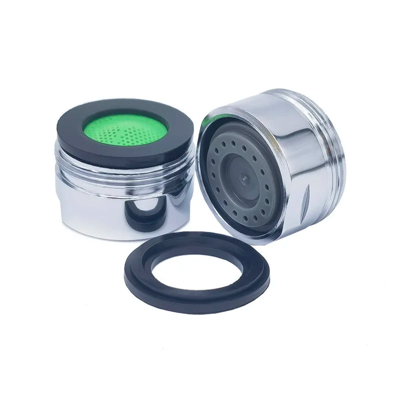2-Pack Brass Faucet Aerator M24 Male Thread 2L Water Saver