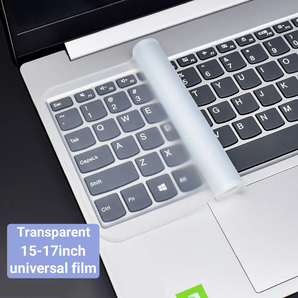 Silicone Laptop Keyboard Cover Protector 13–17 Inch