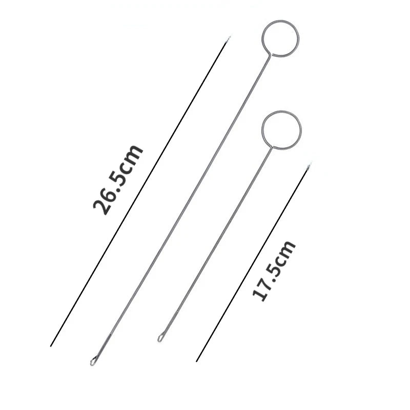 Stainless Steel Loop Turner Hook – Fabric Tube Turning Tool