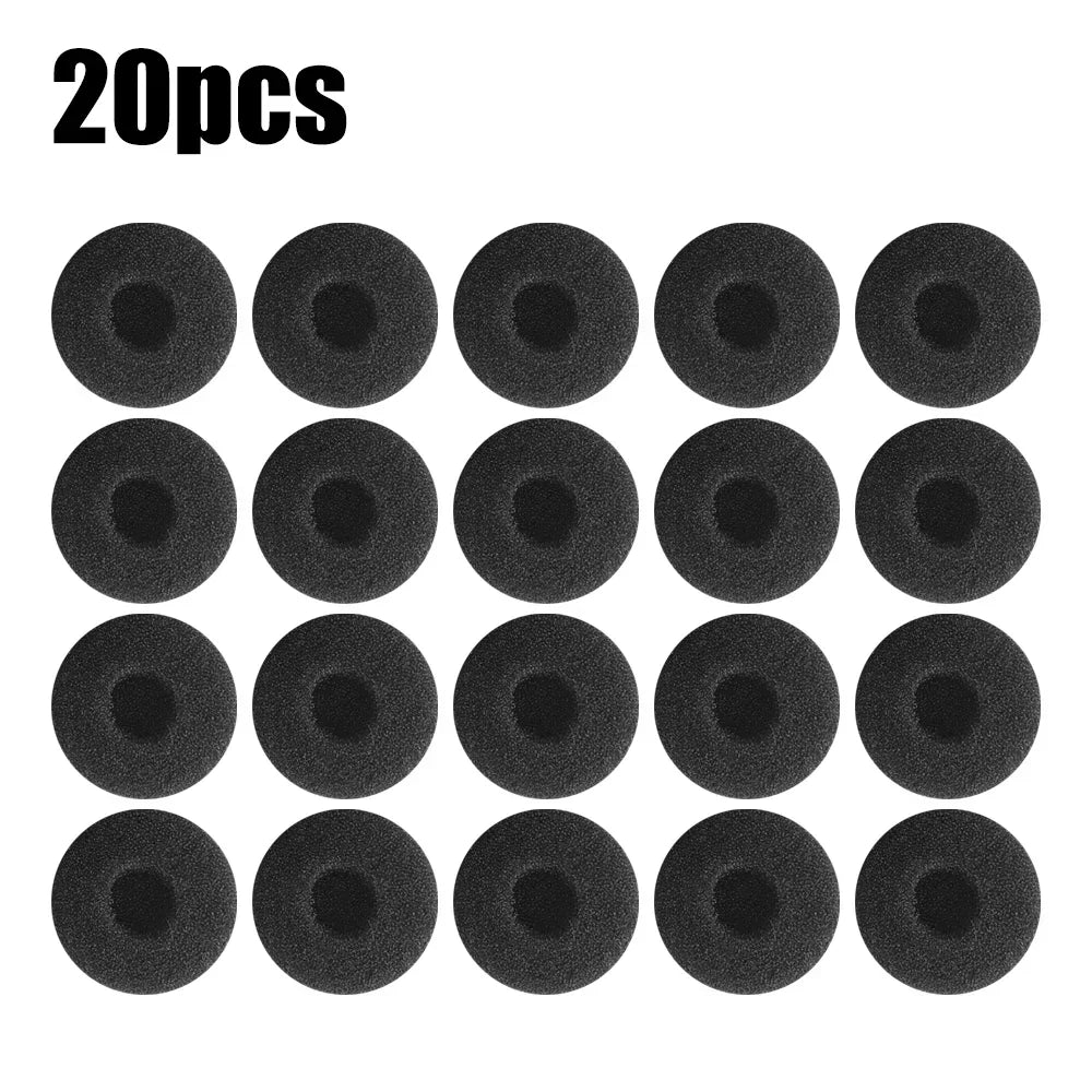 18mm Foam Earphone Ear Pad Covers – 20 to 200 Pack