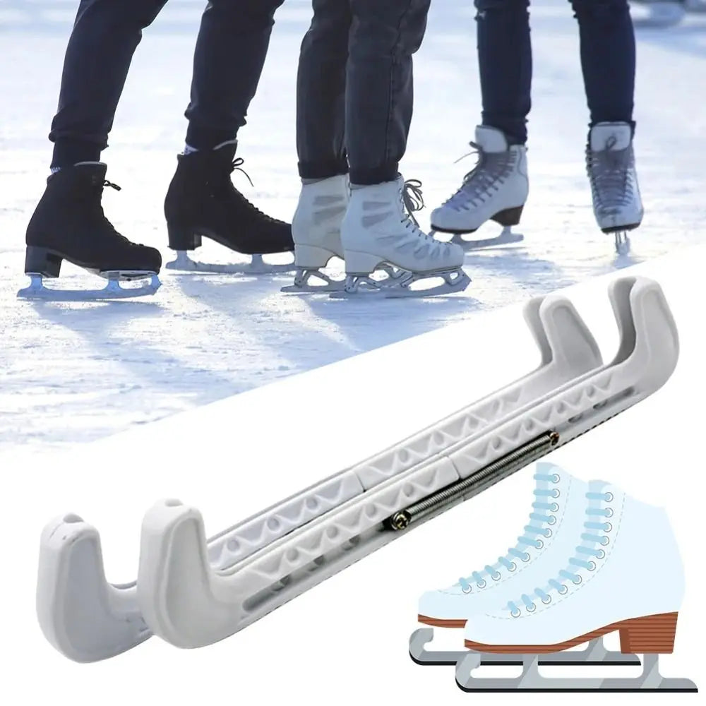 Adjustable Ice Skate Guards – Non-Slip Blade Protector Cover