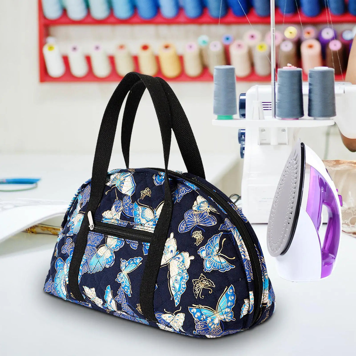 Kesoto Large Knitting Bag – Yarn Tote & Crochet Organizer