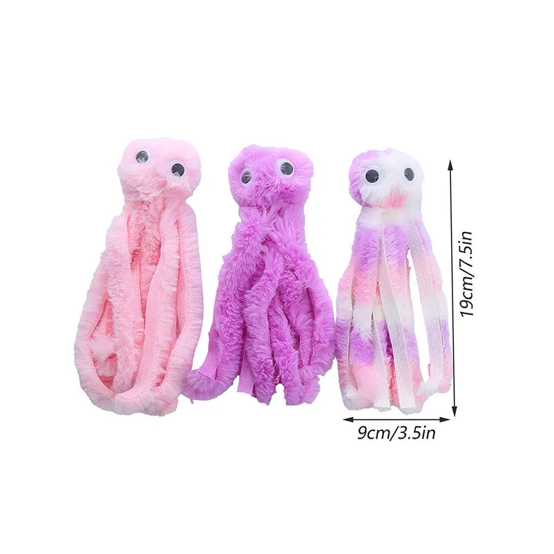 Octopus Plush Cat Toy – Chew Toy for Kittens & Young Cats