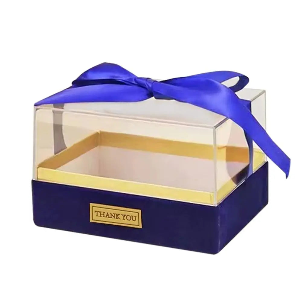 Transparent Acrylic Bow Gift Box – Wedding & Valentine's Day