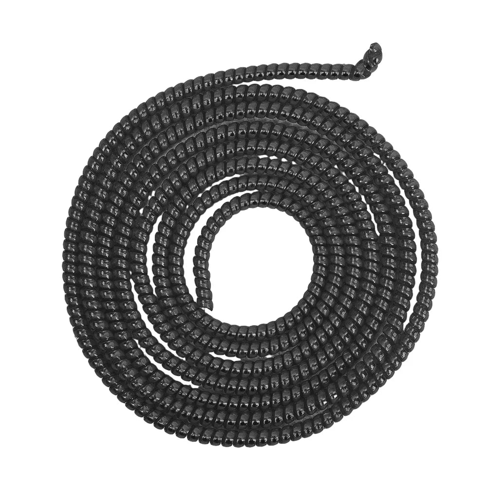 1.4M Spiral Cable Protector & Wire Winder – USB & Earphone