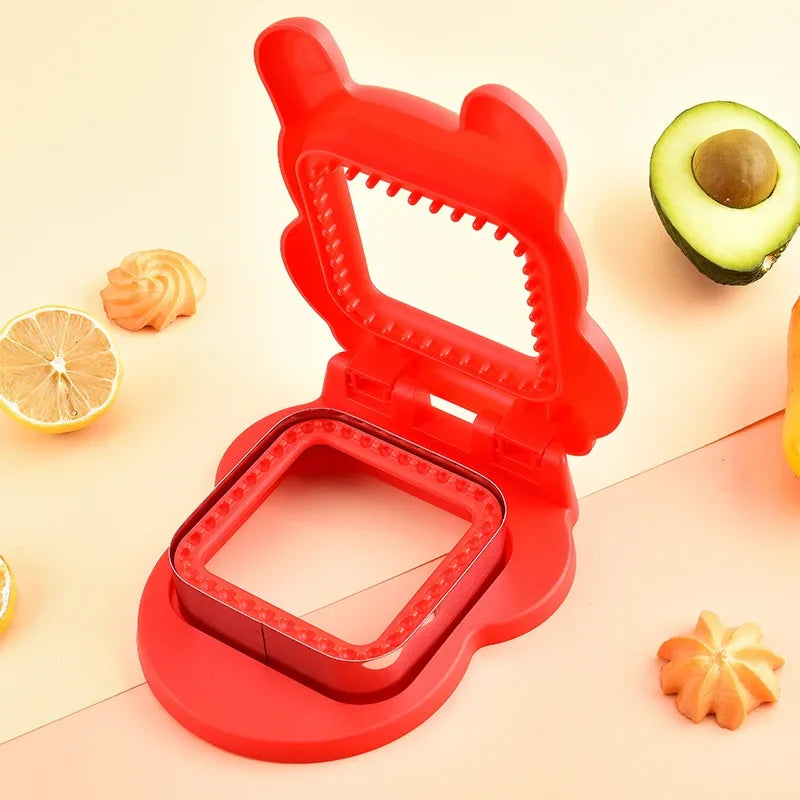 Circular Sandwich Cutter & Sealer for Kids Lunch – 2-in-1