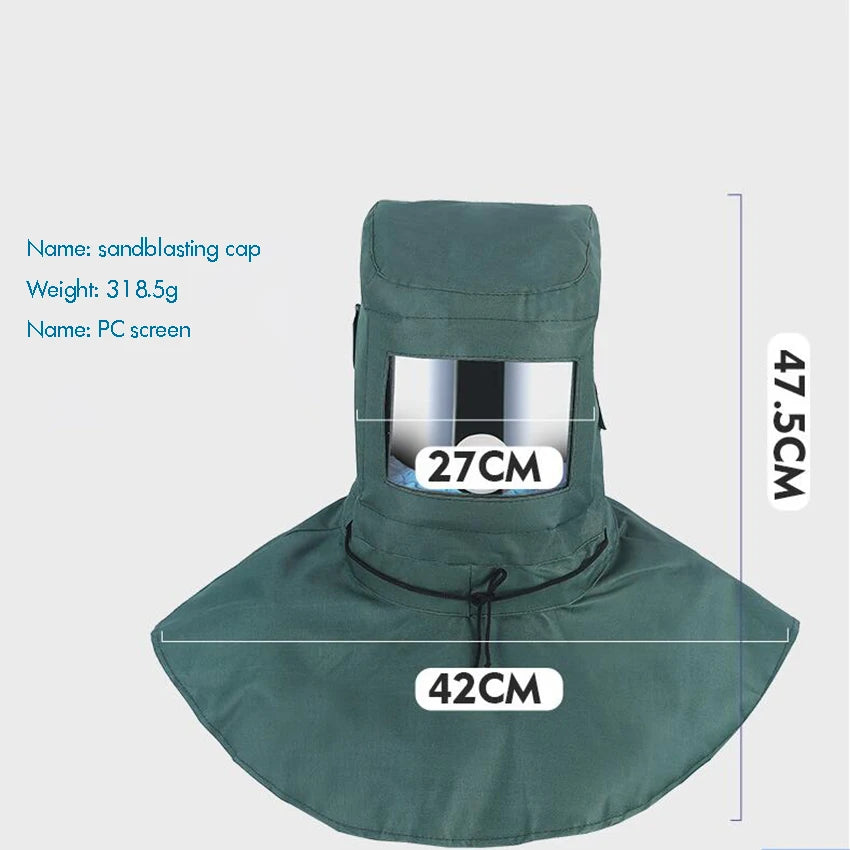 Full Face Protective Hood – Breathing Valve & PC Lens