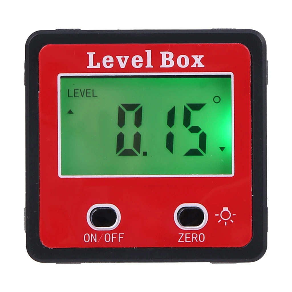 Digital Angle Finder Inclinometer – Magnetic Level Box