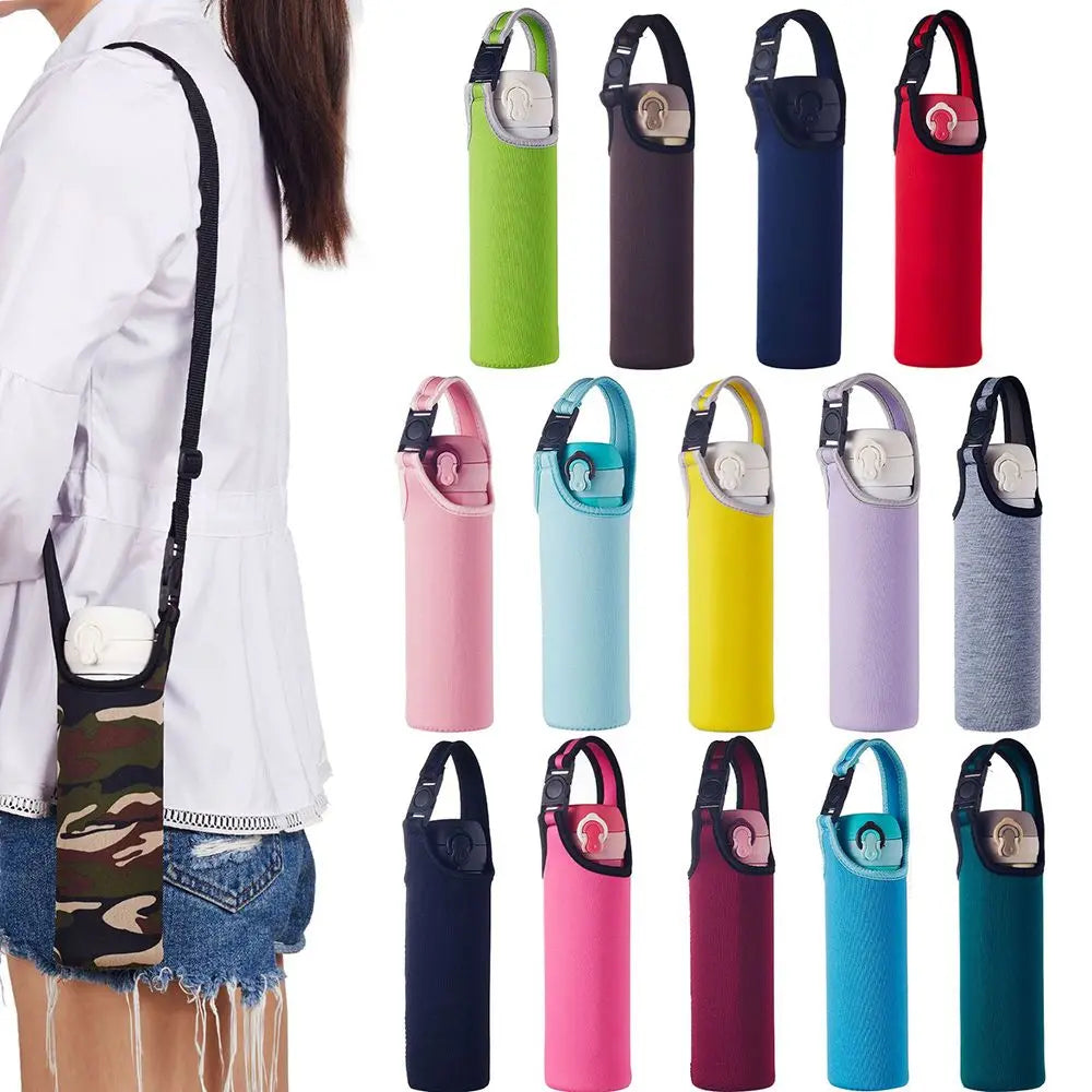 Neoprene Water Bottle Sleeve Insulated Carrier Bag | 450–600ml