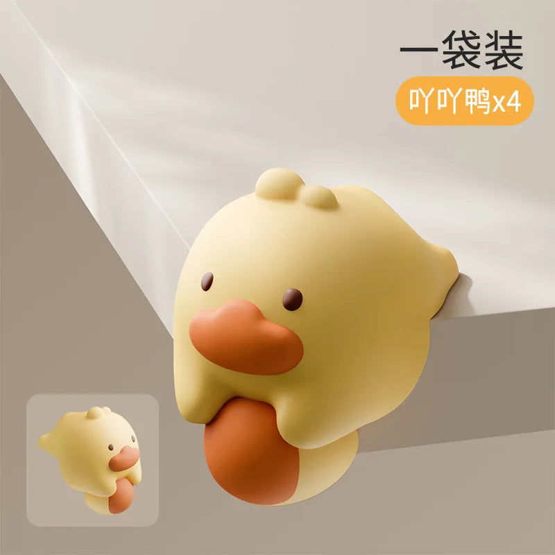 Cartoon Silicone Corner Guards – Soft Table Edge Protectors
