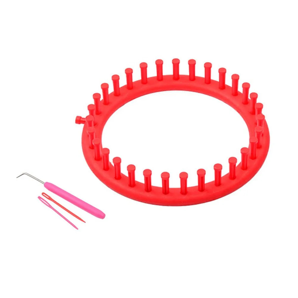 Round Knitting Loom Set – DIY Hats, Scarves & Shawls (4 Sizes)