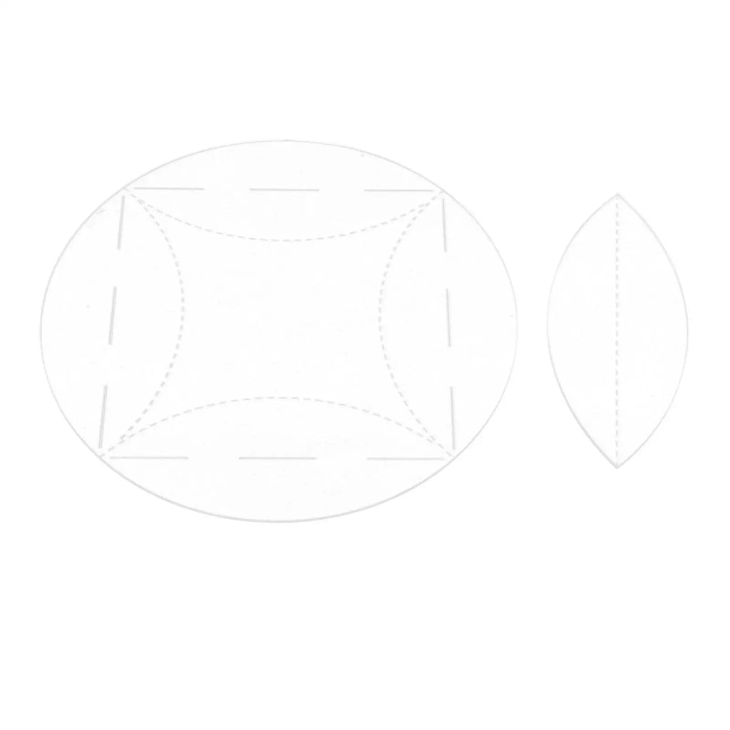 Round Acrylic Quilt Circle Template – Reusable Quilting Tool